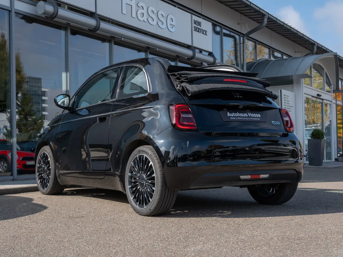 Fiat 500e C La Prima 42kWh SITZHZ 360° CARPLAY Schwarz - 2
