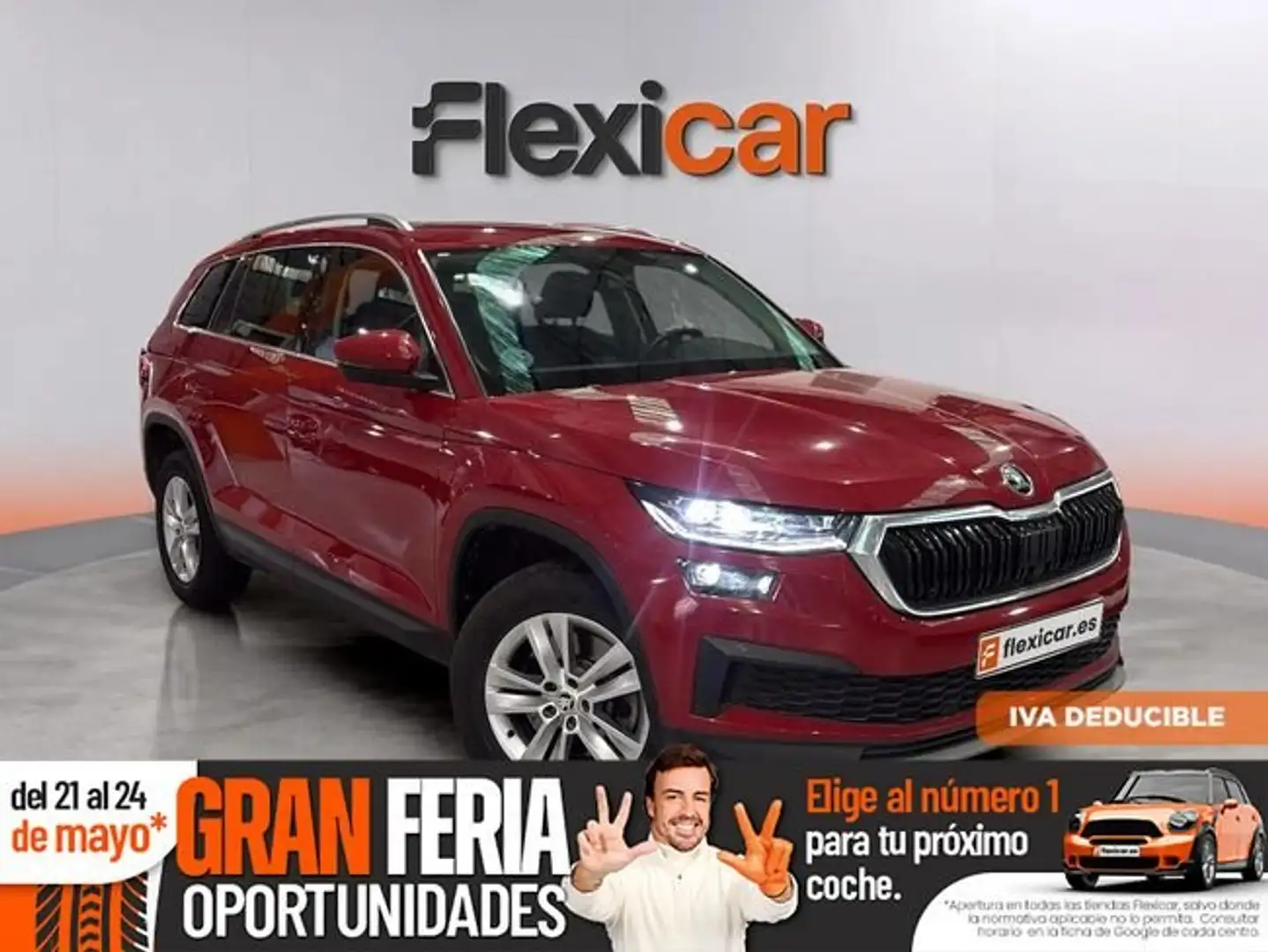 Skoda Kodiaq 2.0 TDI 110KW (150cv) DSG 4x2 Sportline Rojo - 1