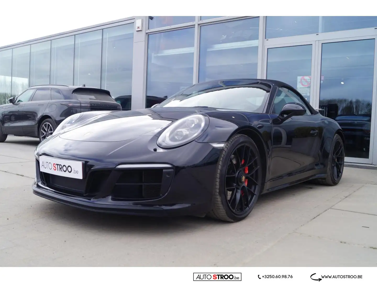 Porsche 991 Carrera 4 GTS CABRIO Bose l Chrono l SportExhaust Zwart - 2