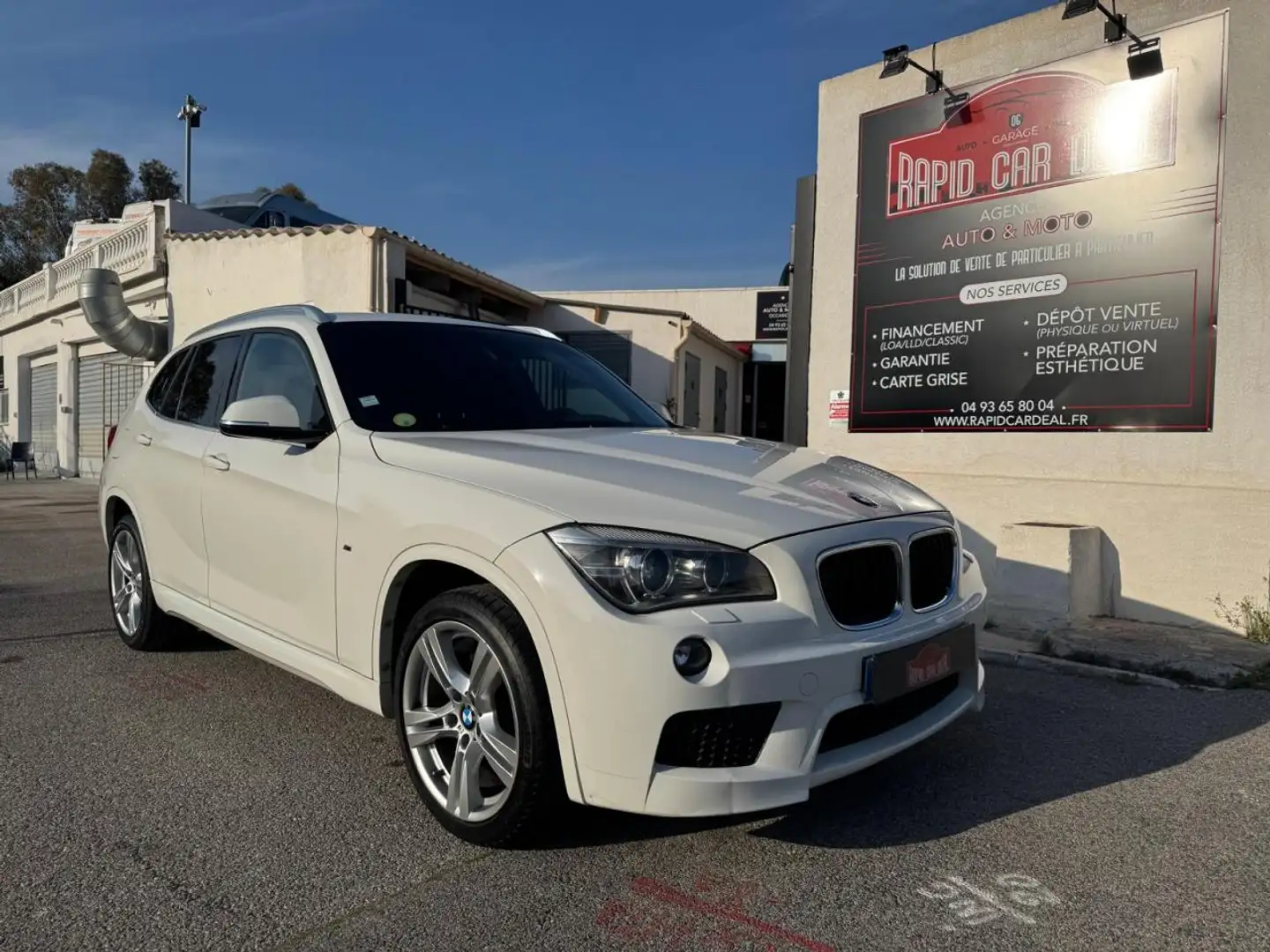 BMW X1 xDrive 18d  E84 LCI M Sport Biały - 1