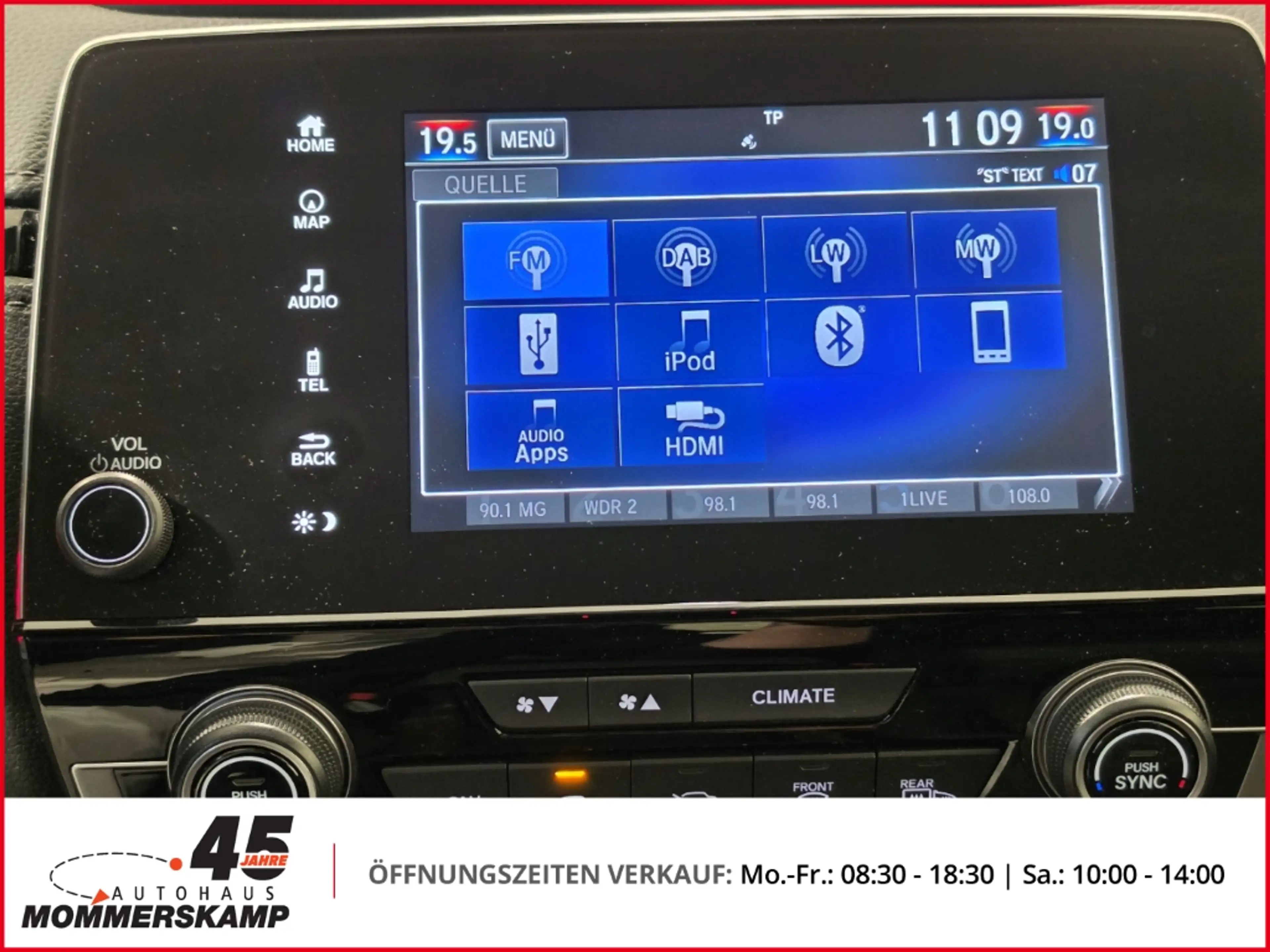 Honda CR-V 2.0 i-MMD HYBRID 4WD Elegance+Navi+SitzHZG+Lederle — photo 10