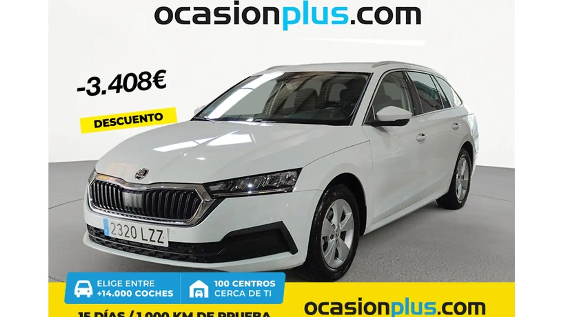 Skoda Octavia Combi 1.0 TSI MHEV Ambition DSG 81kW Blanco - 1