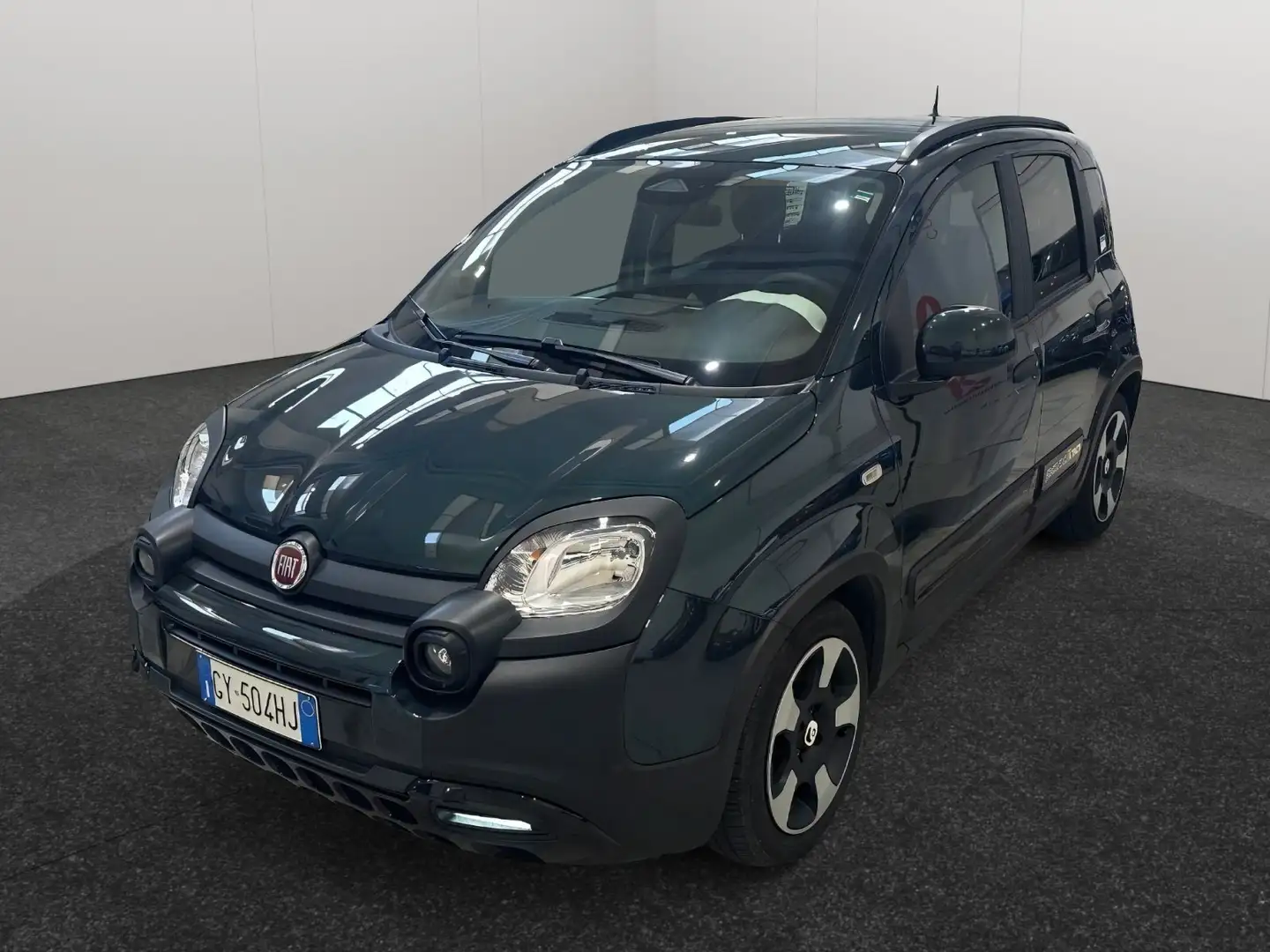 Fiat Panda Pandina Cross 1.0 firefly hybrid 69CV Grün - 1