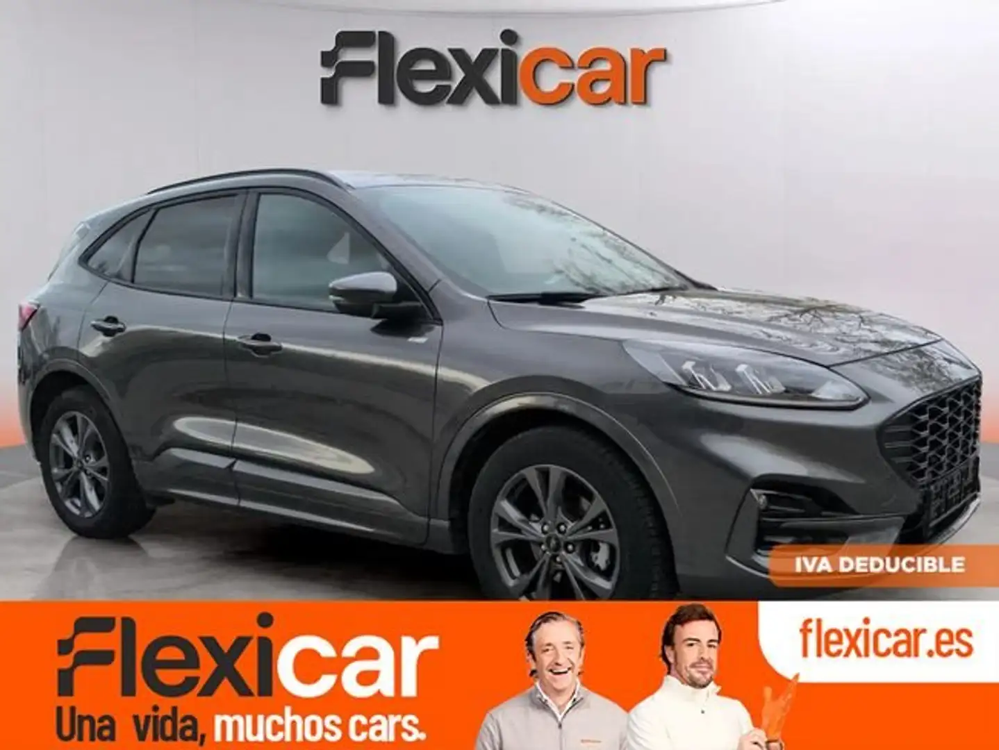 Ford Kuga 2.0 EcoBlue ST-Line FWD 120 Aut. Gris - 1