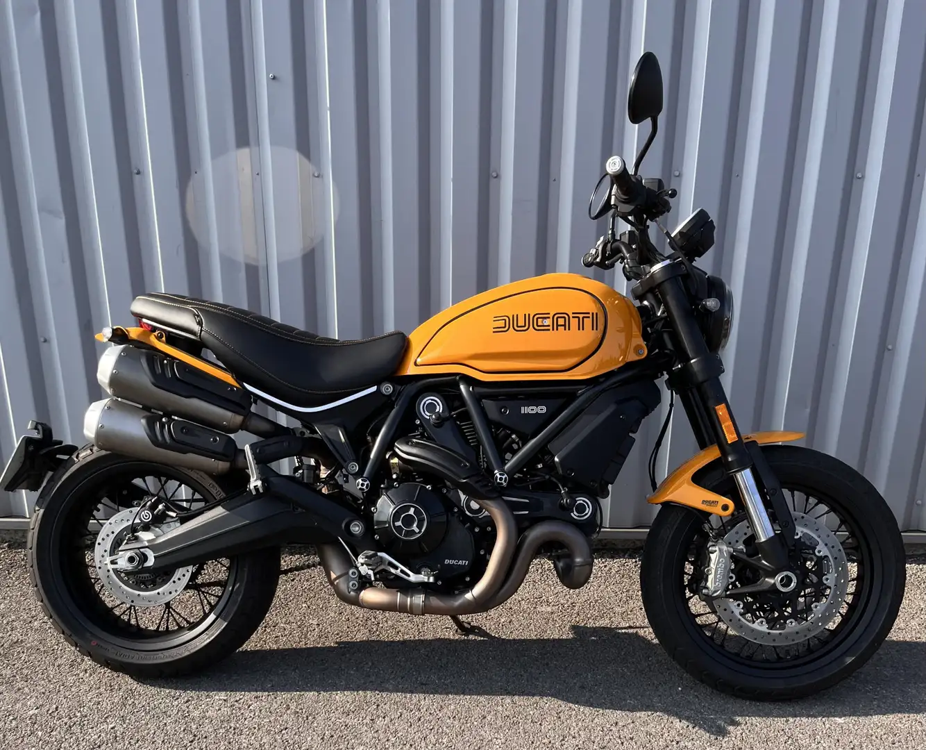 Ducati Scrambler Jaune - 1