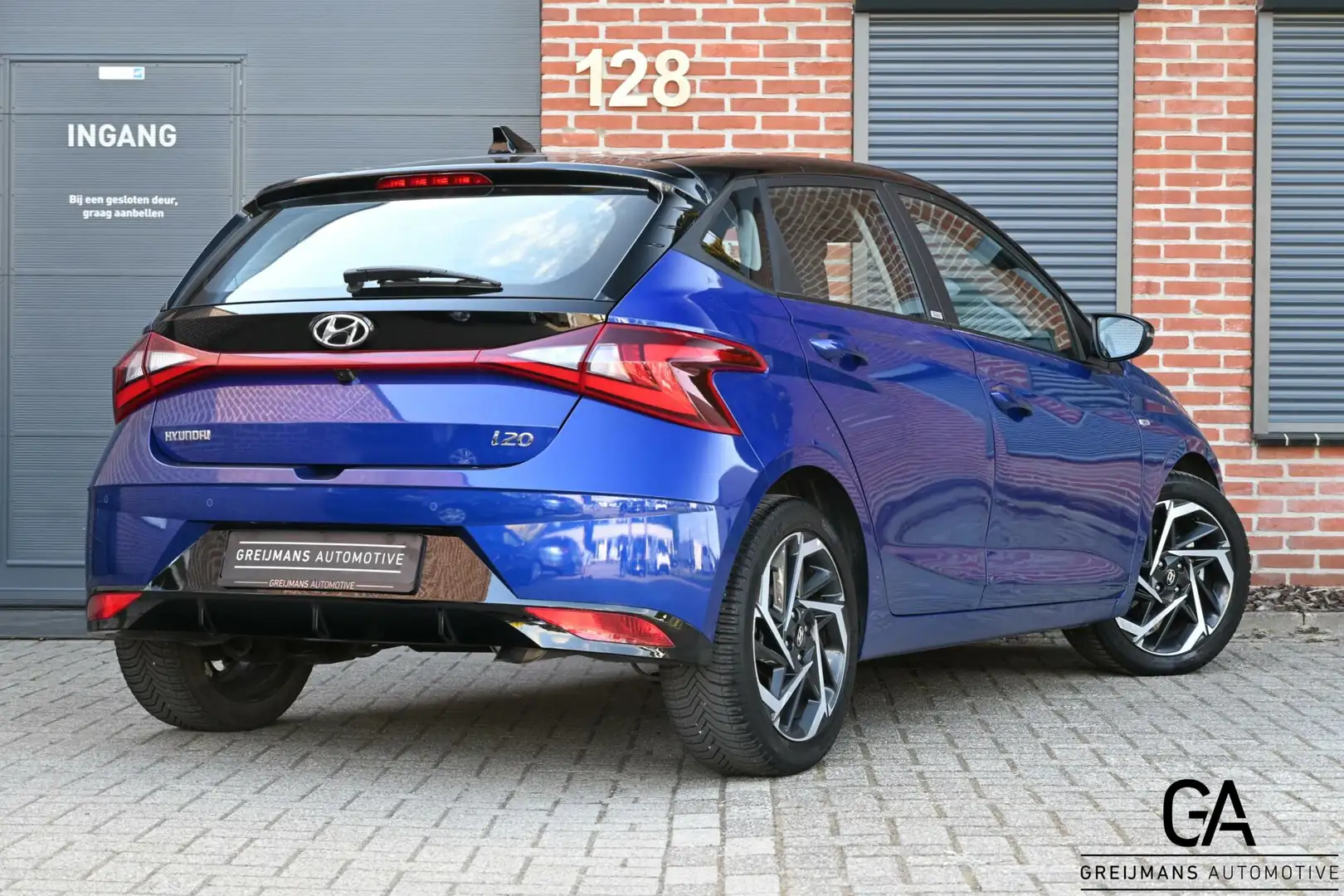 Hyundai i20 1.0 T-GDI |AUTOMAAT|CARPLAY|STUUR+STOELVERWARMING Modrá - 2