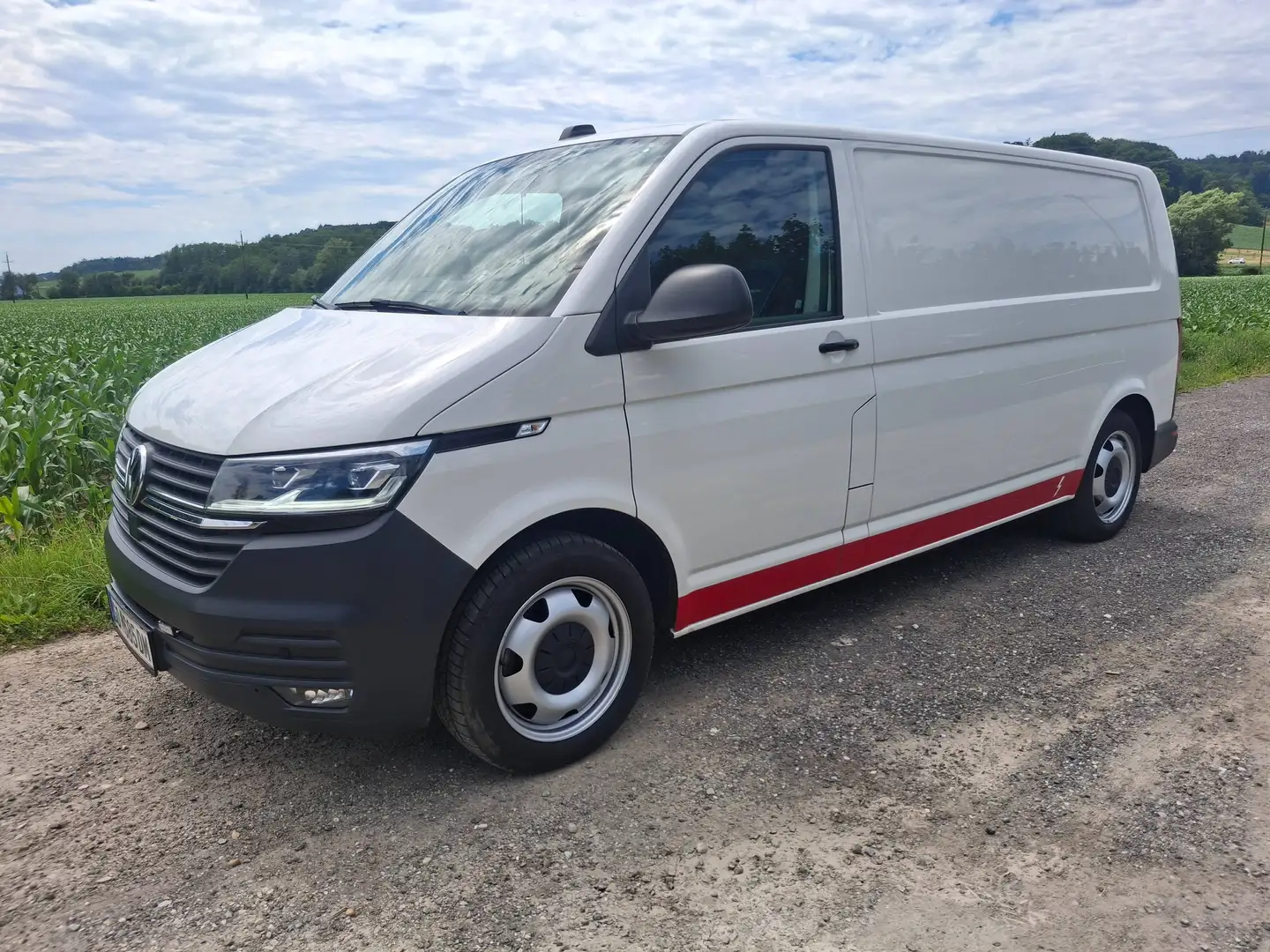 Volkswagen T6.1 Transporter Kastenwagen LR 2,0 TDI DSG Weiß - 1