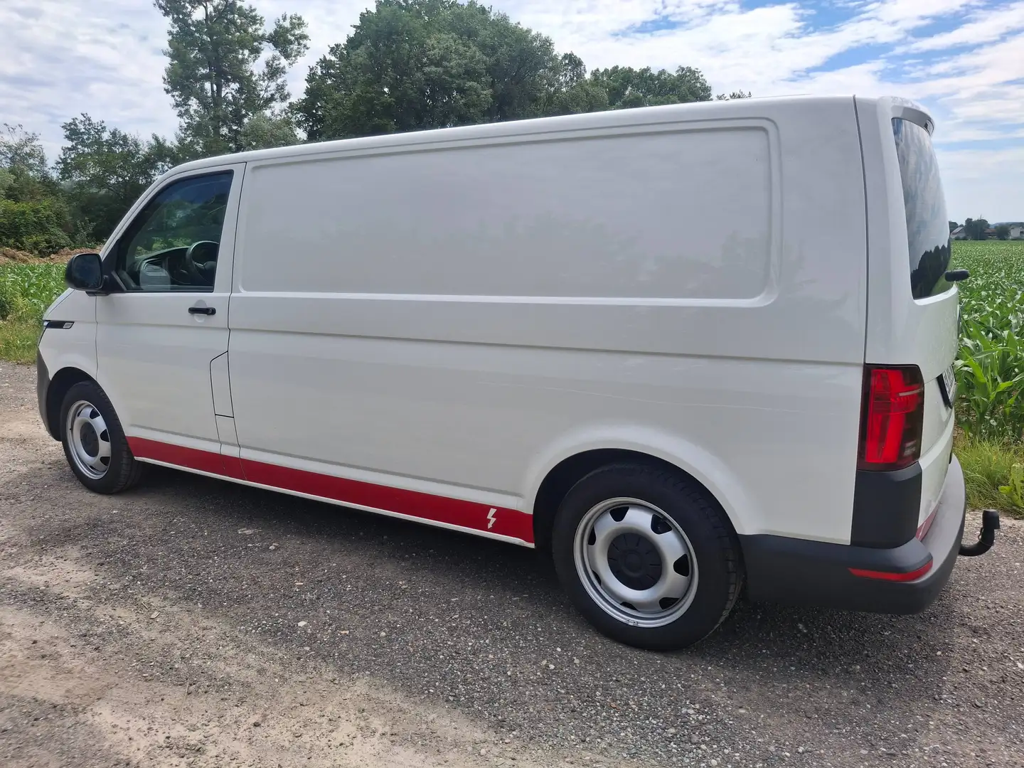 Volkswagen T6.1 Transporter Kastenwagen LR 2,0 TDI DSG Weiß - 2