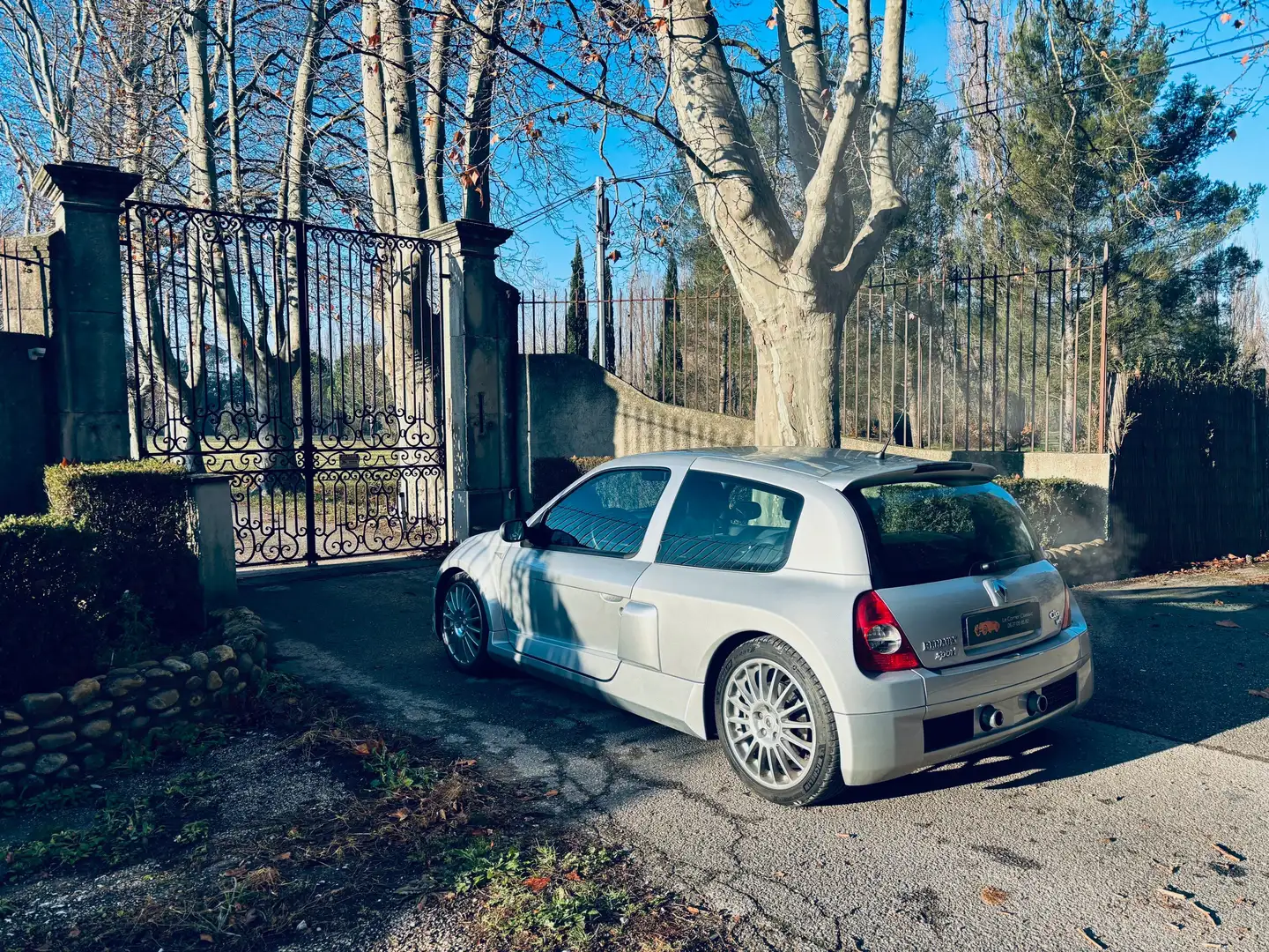 Renault Clio V6 Phase 2 FR Argent - 2