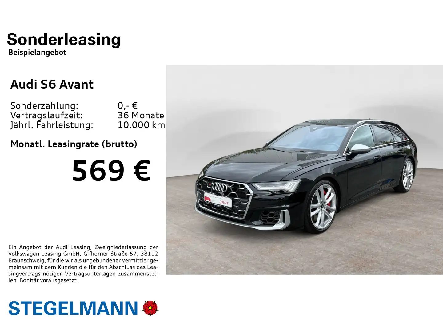 Audi S6 TDI qu. Tiptr. Allradlenkung*MAtrix*Pan Schwarz - 2