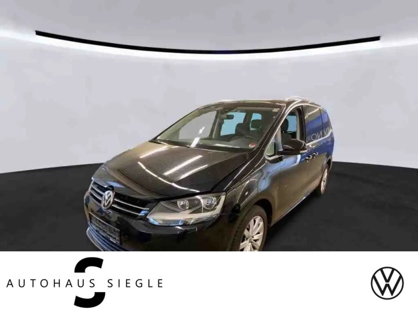 Volkswagen Sharan 4Motion 2.0 TDI Highline Pano Navi Leder ACC Stand Schwarz - 1
