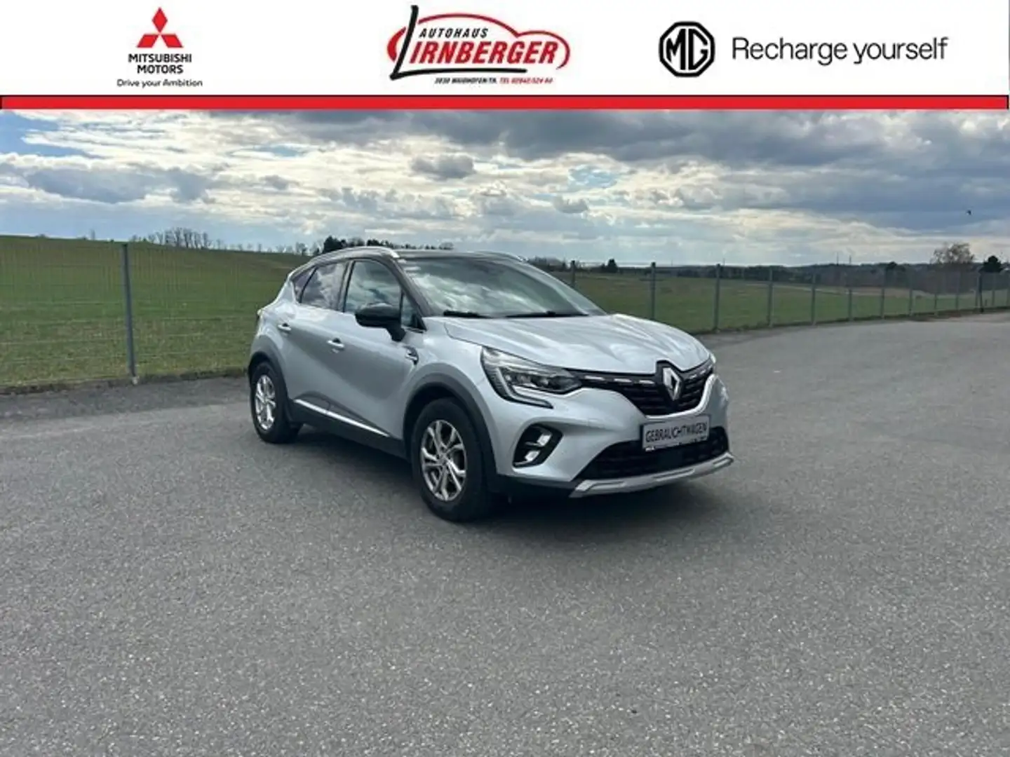 Renault Captur Silber - 1