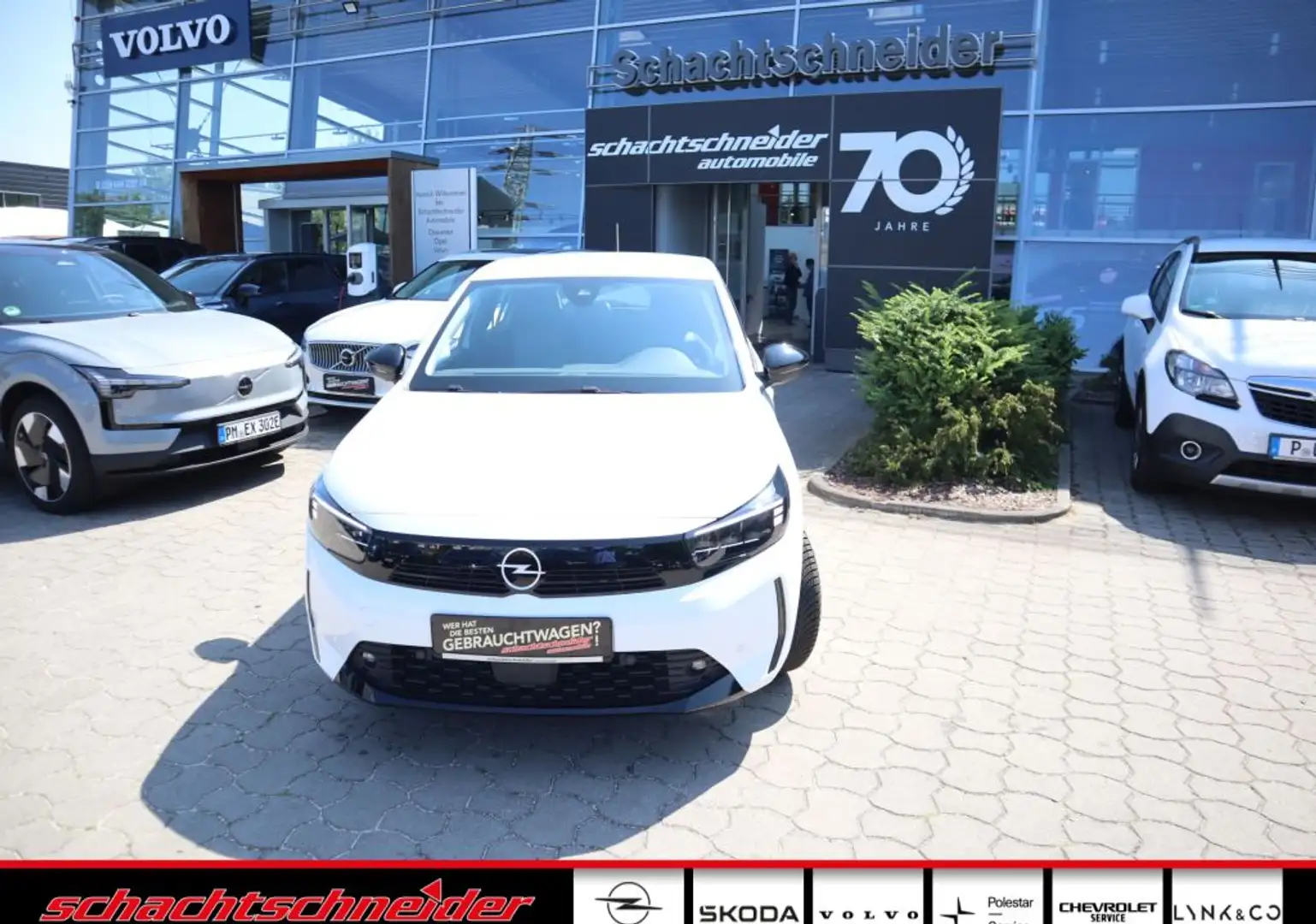 Opel Corsa 1.2 Direct Injection Turbo Automatik Edition (F) Weiß - 1
