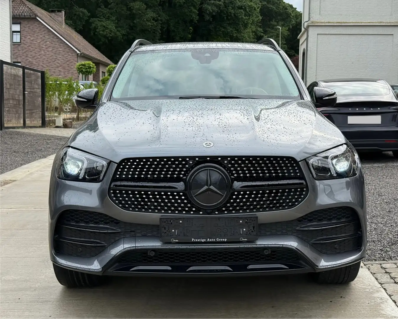 Mercedes-Benz GLE 350 e AMG-Line 4MATIC *Pano**360**Shadow**Burmester* Grijs - 2