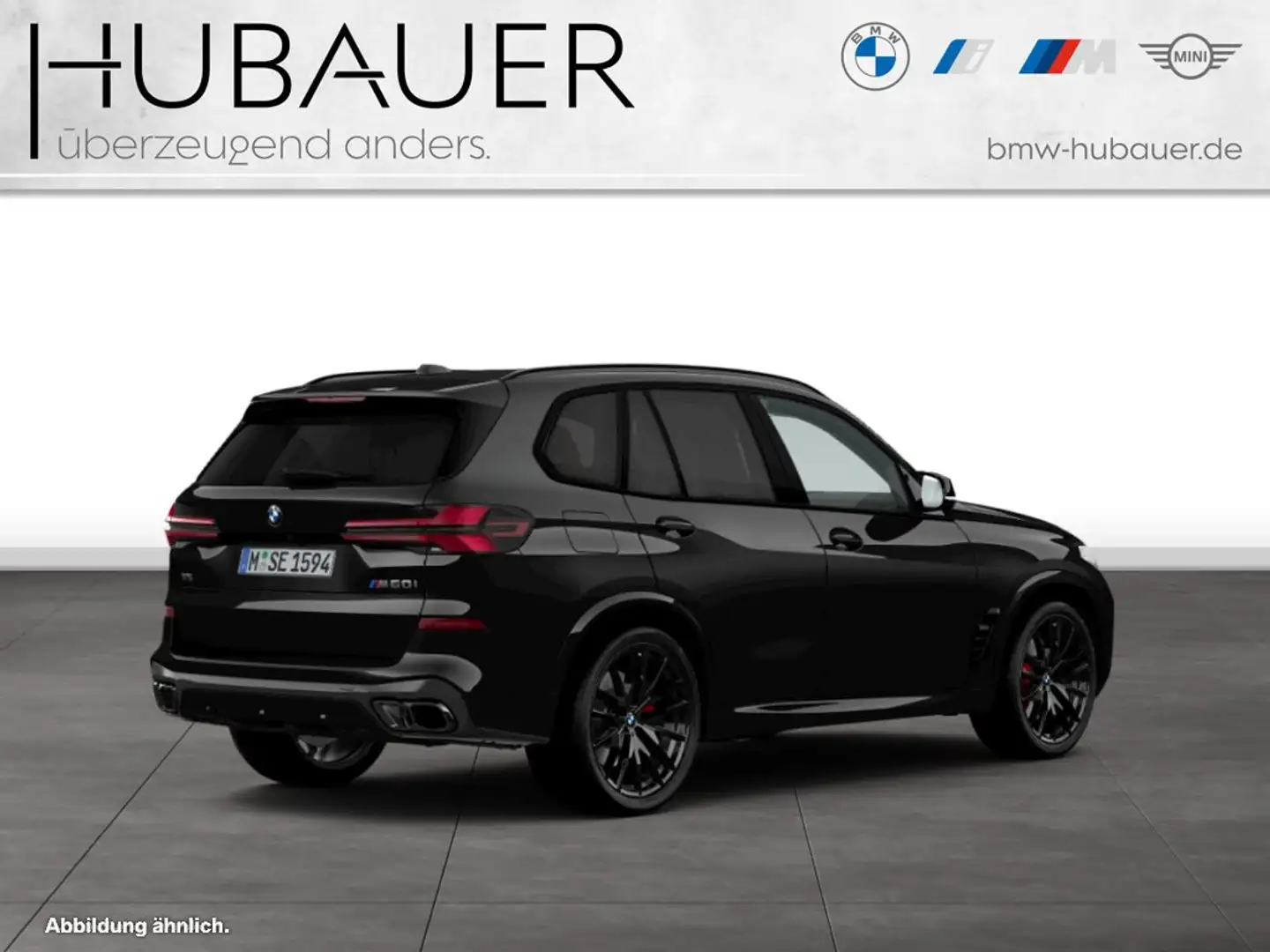 BMW X5 M60i xDrive [M Sport Pro, B&W Sound, Standhz] Schwarz - 2