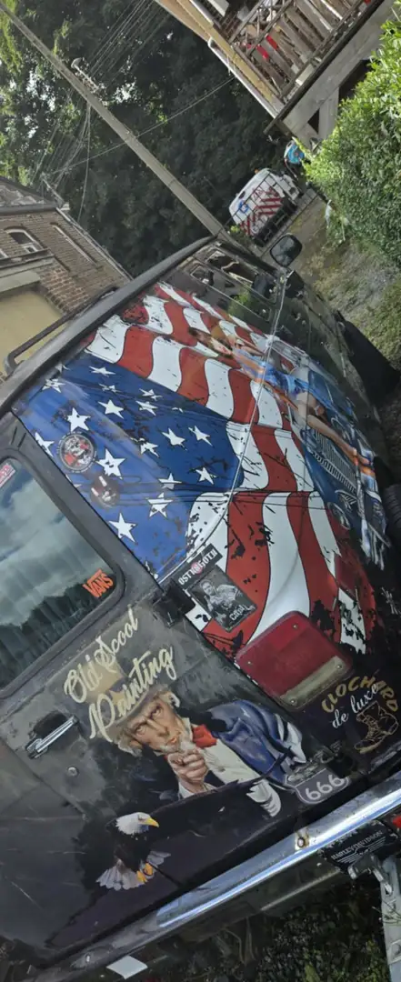 Chevrolet Chevy Van G20 Blau - 2