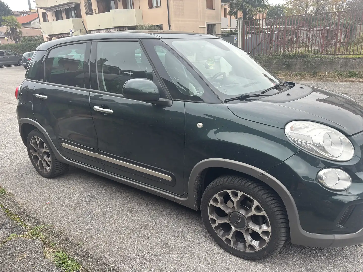 Fiat 500L 500L 2016 1.3 mjt Trekking 95cv Verde - 2