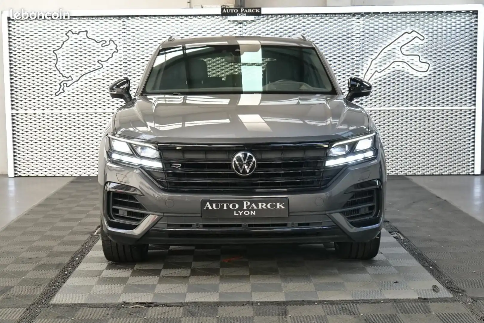 Volkswagen Touareg 3.0 TSIE HYBRID 462CH 4MOTION R LINE TVA RECUPERABLE KEY LESS GO CAMERA 360 ... Gris - 2