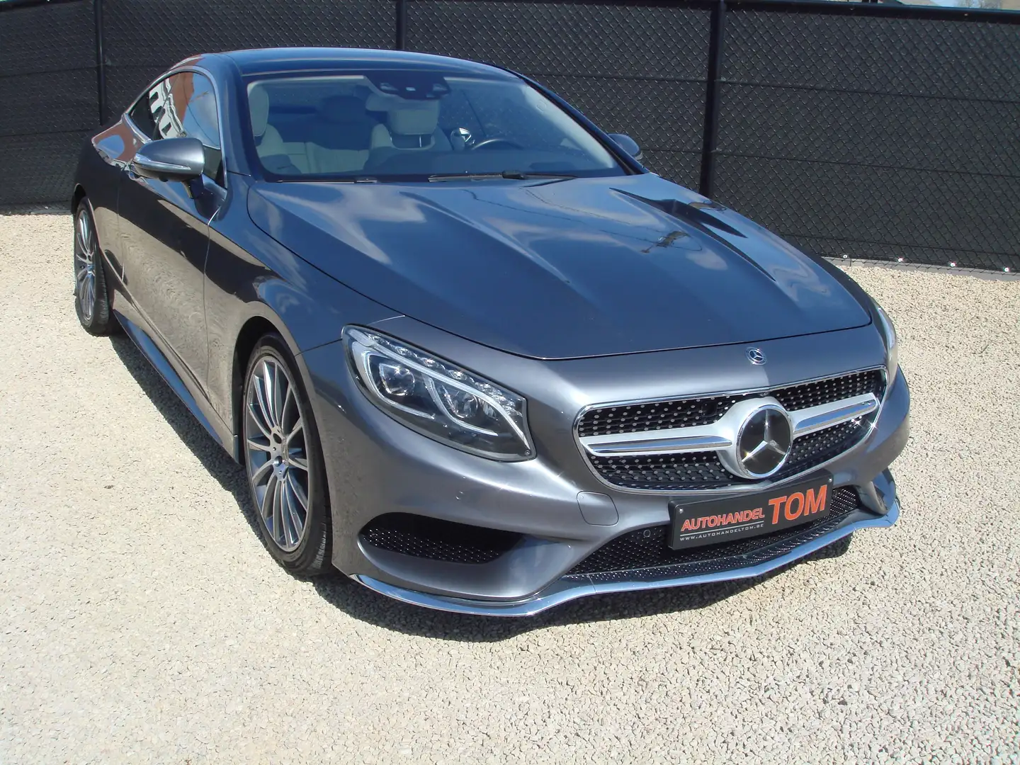 Mercedes-Benz S 500 COUPE 4-MATIC * AMG LINE * NIGHT VISION *BURMESTER siva - 1