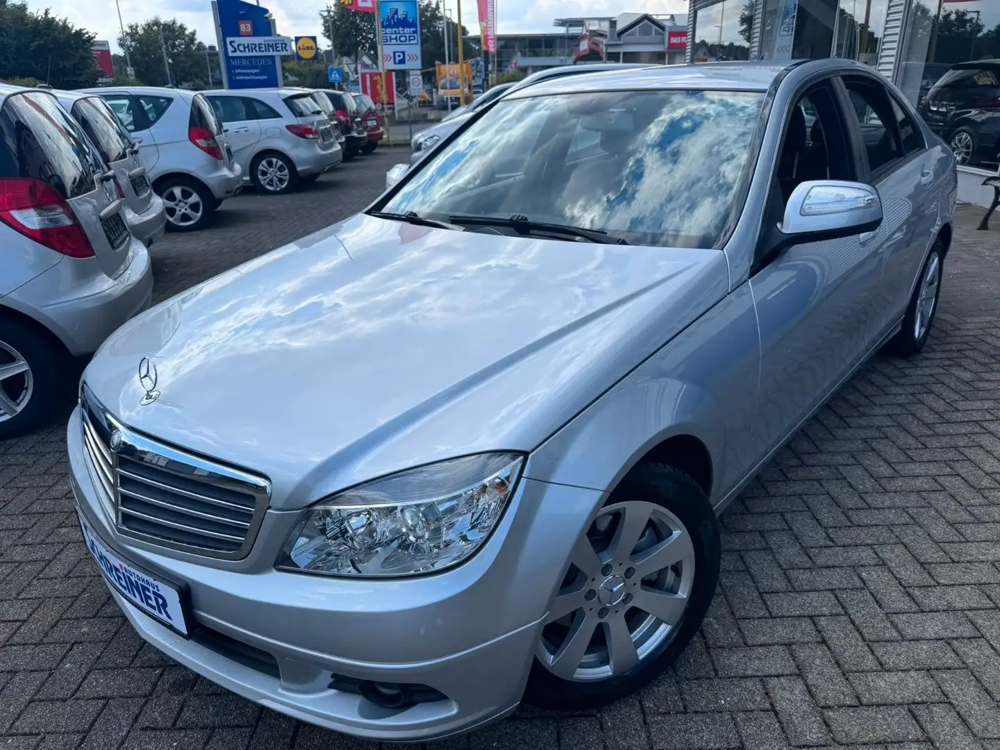Mercedes-Benz C 180 Kompressor Automatik Silber - 1