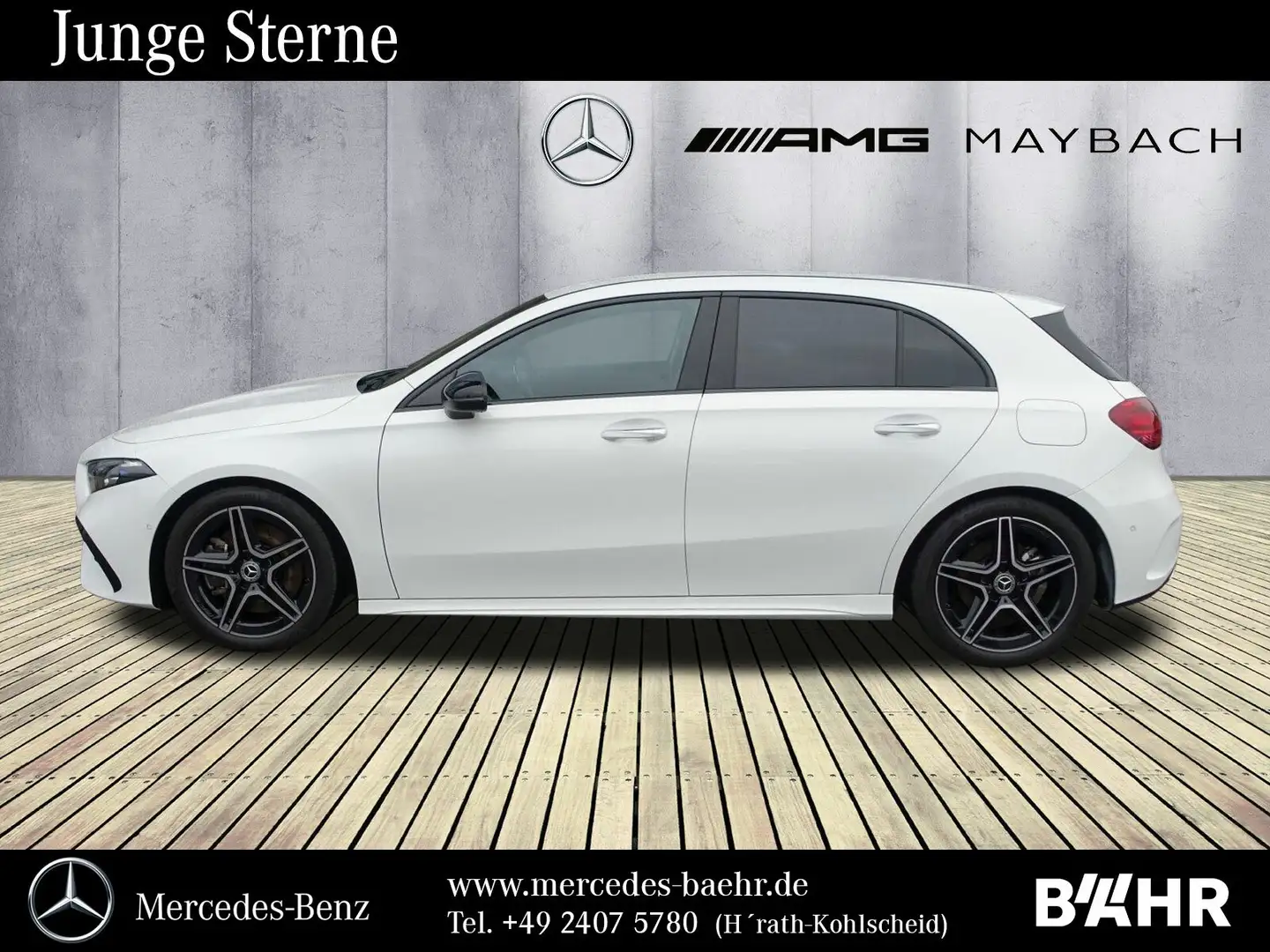 Mercedes-Benz A 250 A 250 4M AMG+Night/MBUX-Navi/Multibeam/LMR-18" LED Blanc - 2