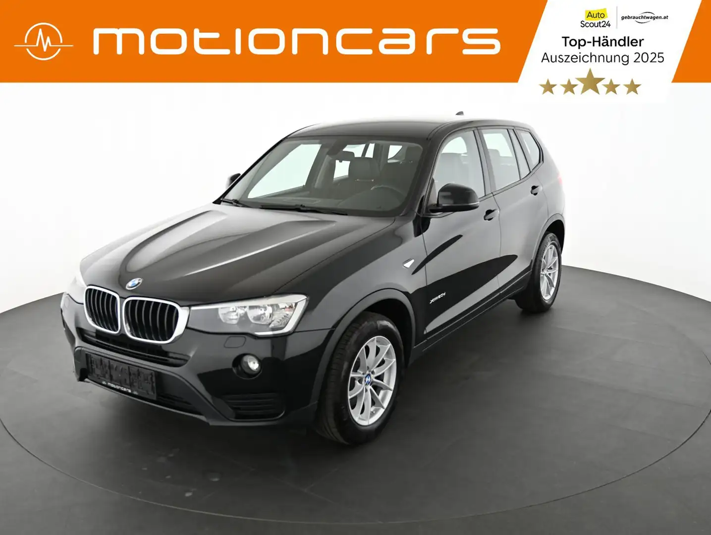 BMW X3 xDrive 20d Pickerl NEU Schwarz - 1