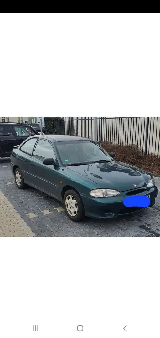 Hyundai ACCENT 1.3 mit Klima Grün - 1