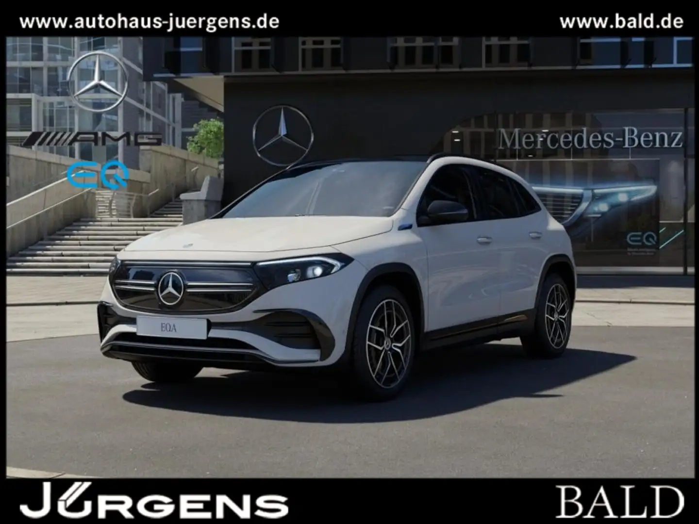 Mercedes-Benz EQA 250 AMG-Sport/Pano/AHK/Night/Ambi/Keyl/Totw Weiß - 1