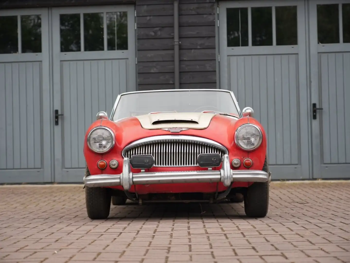 Austin-Healey 3000 BJ7 1963 JUST IN Rouge - 2