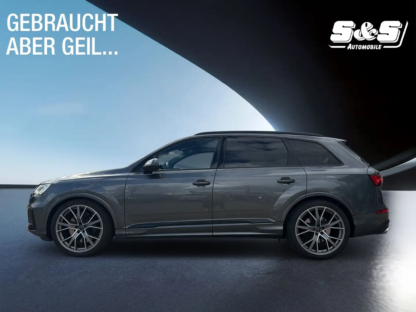 Audi SQ7 4.0 TDI Quattro AHK/KAMERA/NAVI Gris - 2