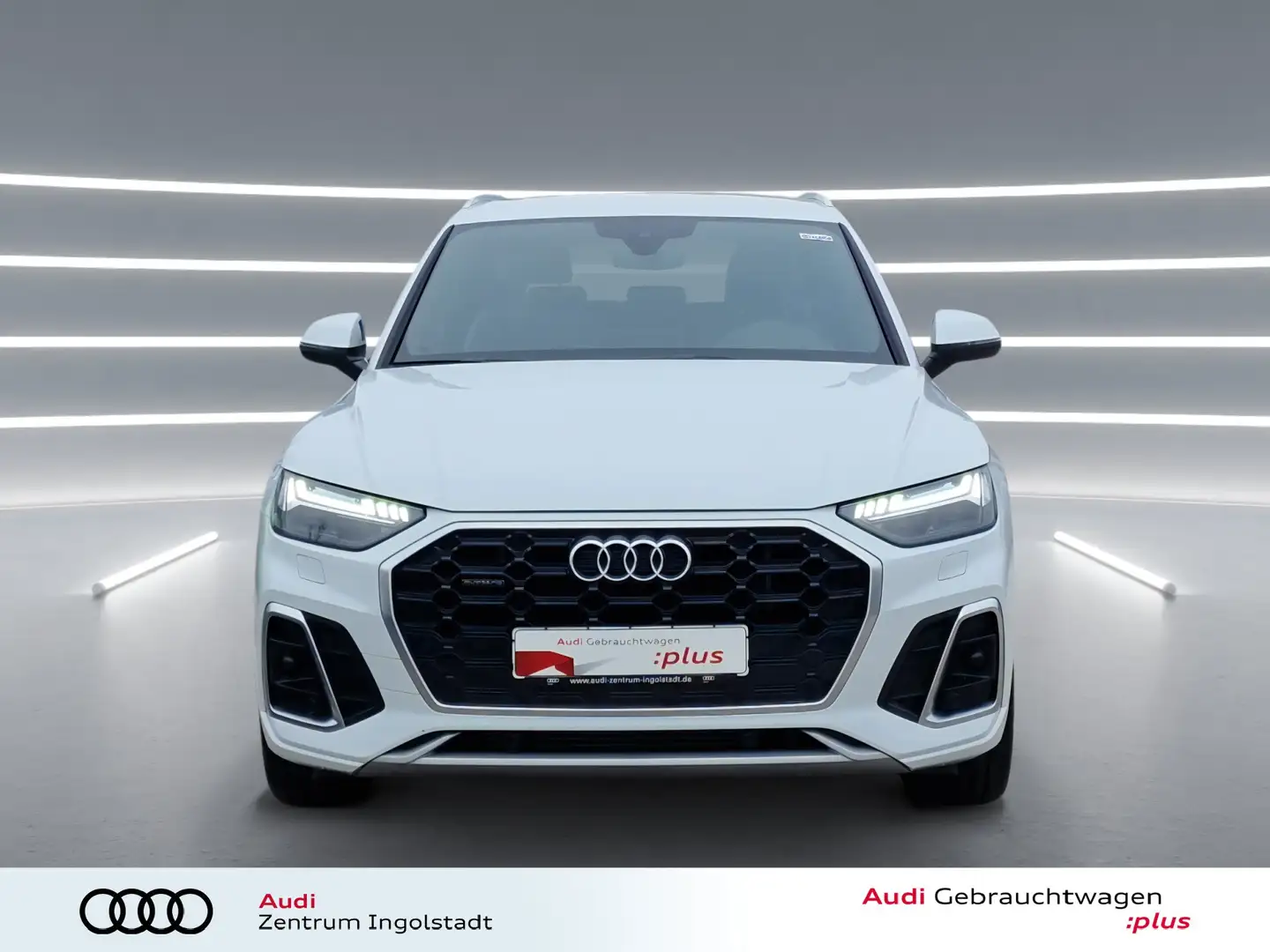Audi Q5 55 TFSI e qu S line MATRIX Luft HuD MASSAGE Weiß - 2