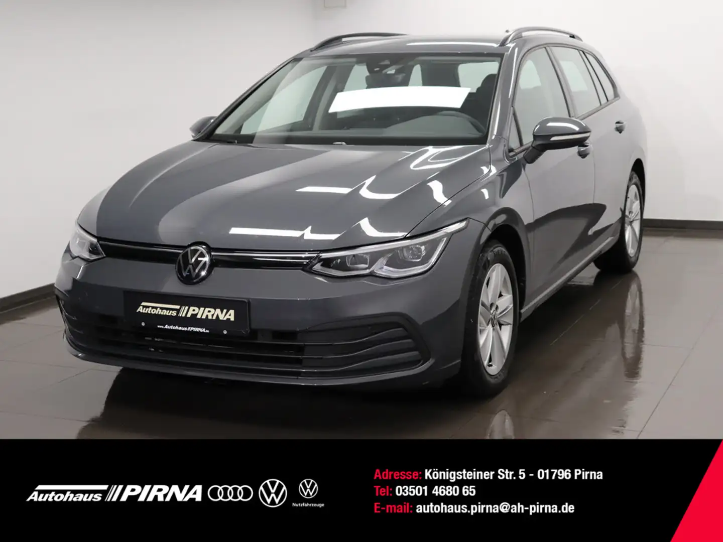 Volkswagen Golf VIII Variant 1.5 eTSI Life Discover LED Plus ACC Grau - 1