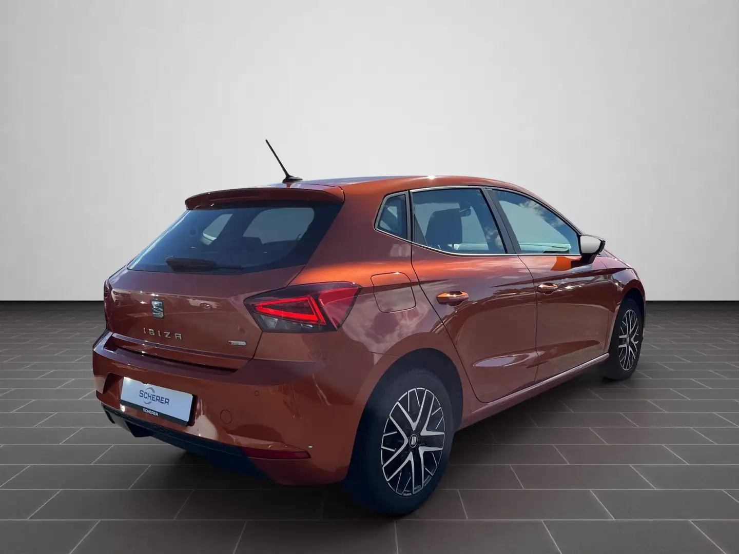 SEAT Ibiza Style 1.0 TSI CARPLAY LED NAVI PDC SHZ Orange - 2