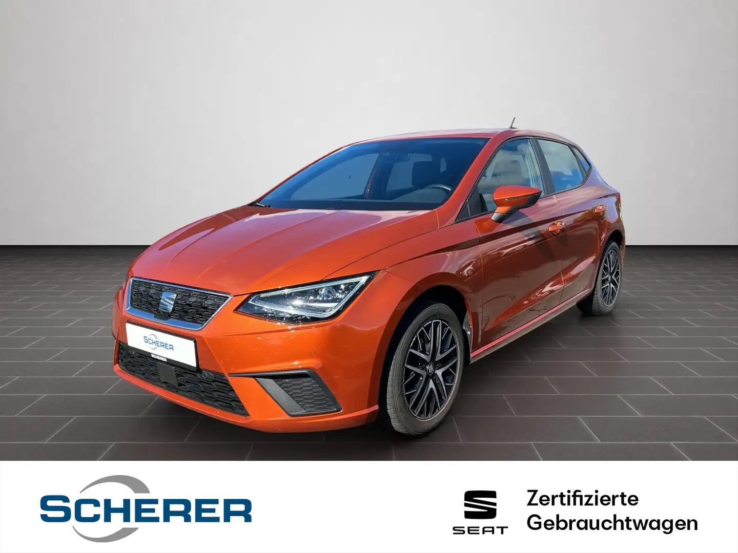 SEAT Ibiza Style 1.0 TSI CARPLAY LED NAVI PDC SHZ Orange - 1
