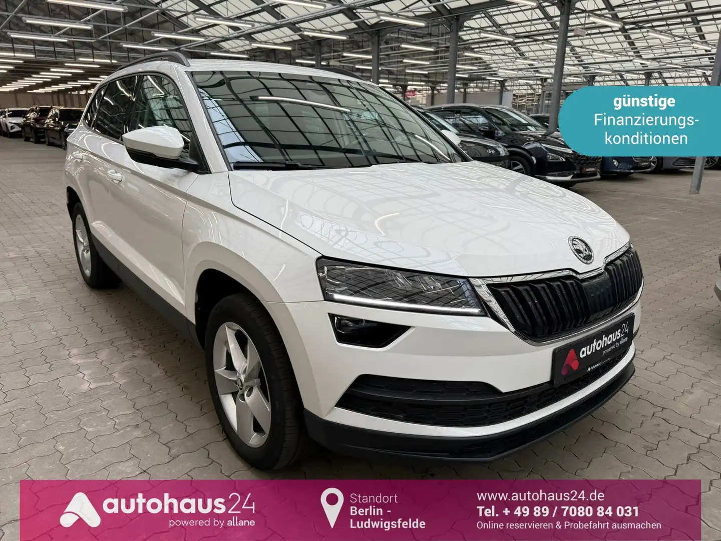 Skoda Karoq 2.0 TDI Ambition  LED|Sitzhzg|Standhzg Weiß - 1