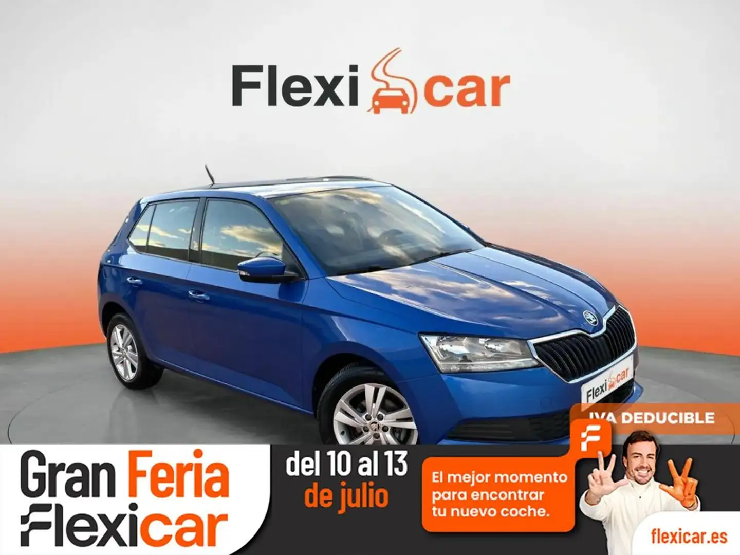 Skoda Fabia 1.0 MPI Ambition Plus 44kW Azul - 1