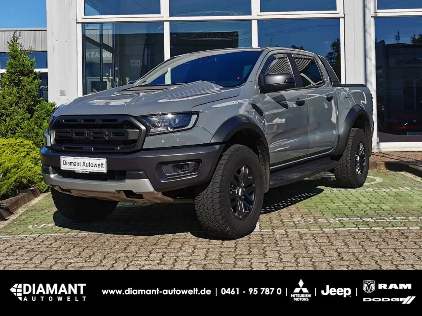 Ford Ranger Raptor 2.0 DOKA Gris - 1