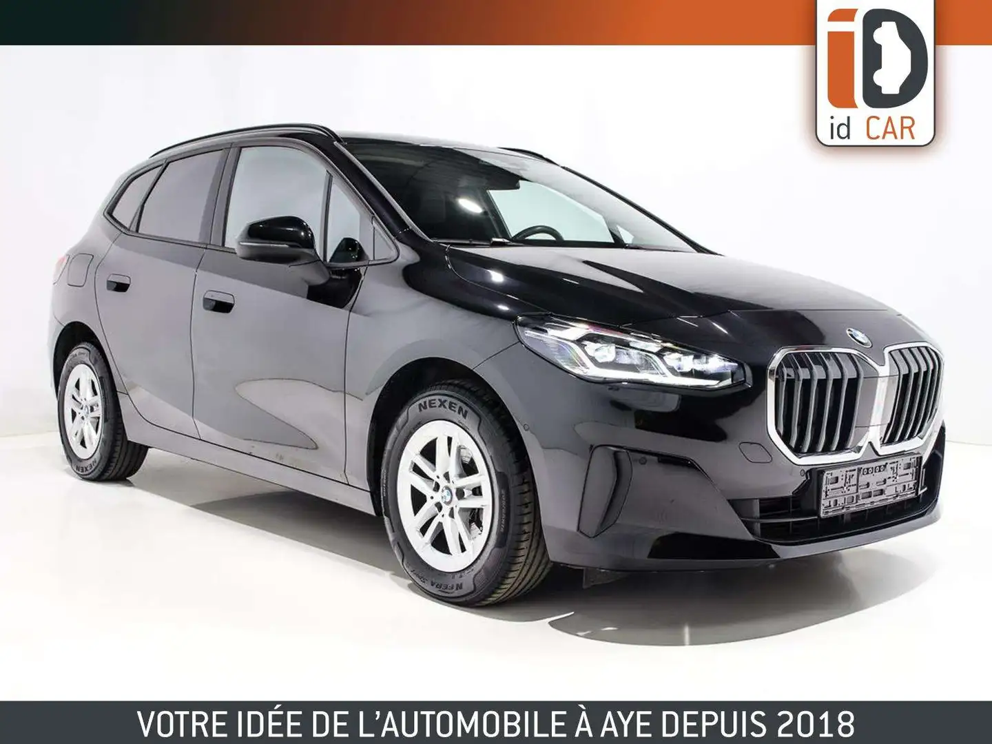 BMW 218 IA ACTIVE TOURER CUIR SPORT LED GPS CAMERA JA16 Noir - 1