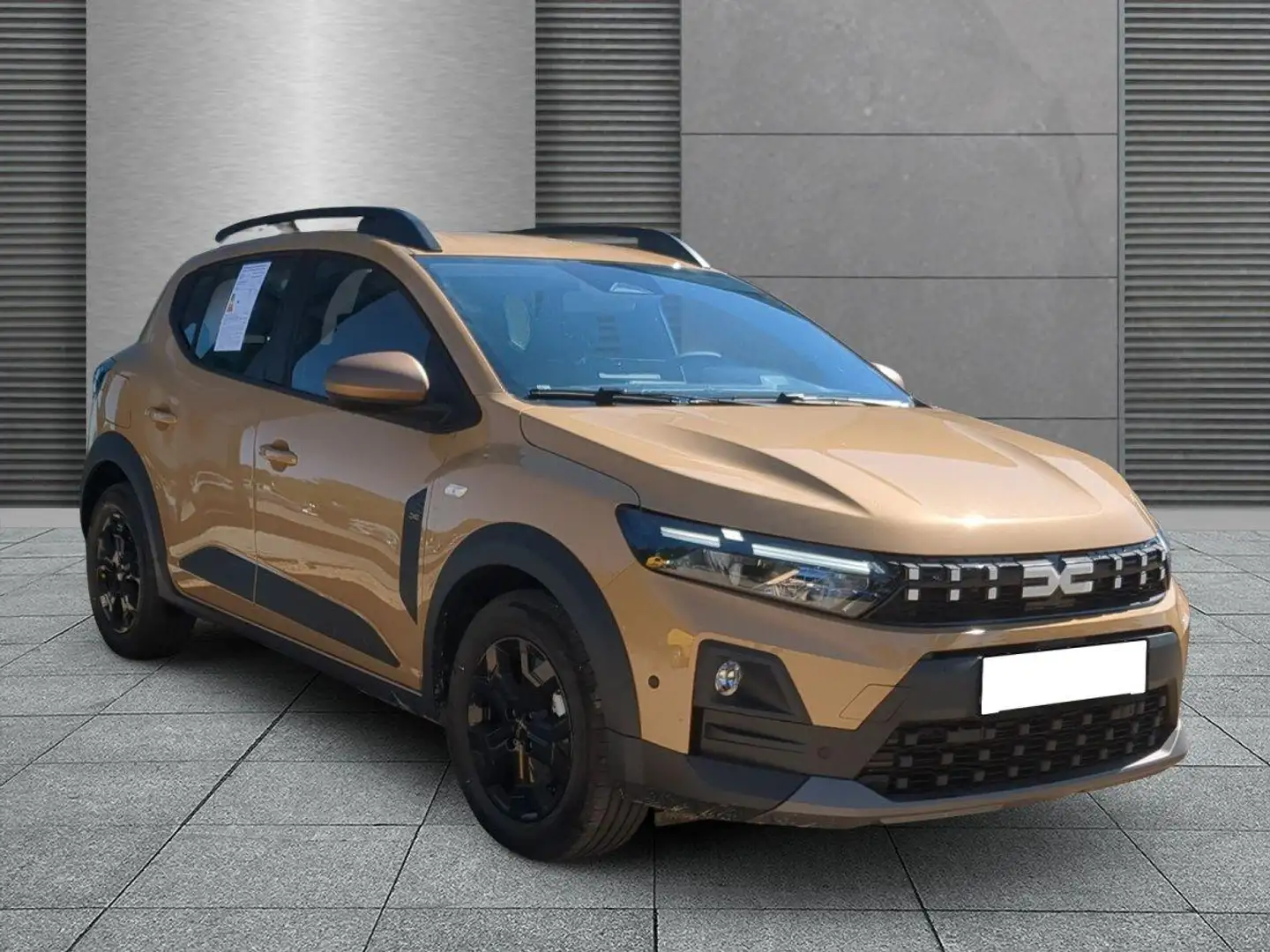 Dacia Sandero Stepway Extreme SHZ+RFK+PDC+LKHZ ECO-G 120 90 k... Beige - 1