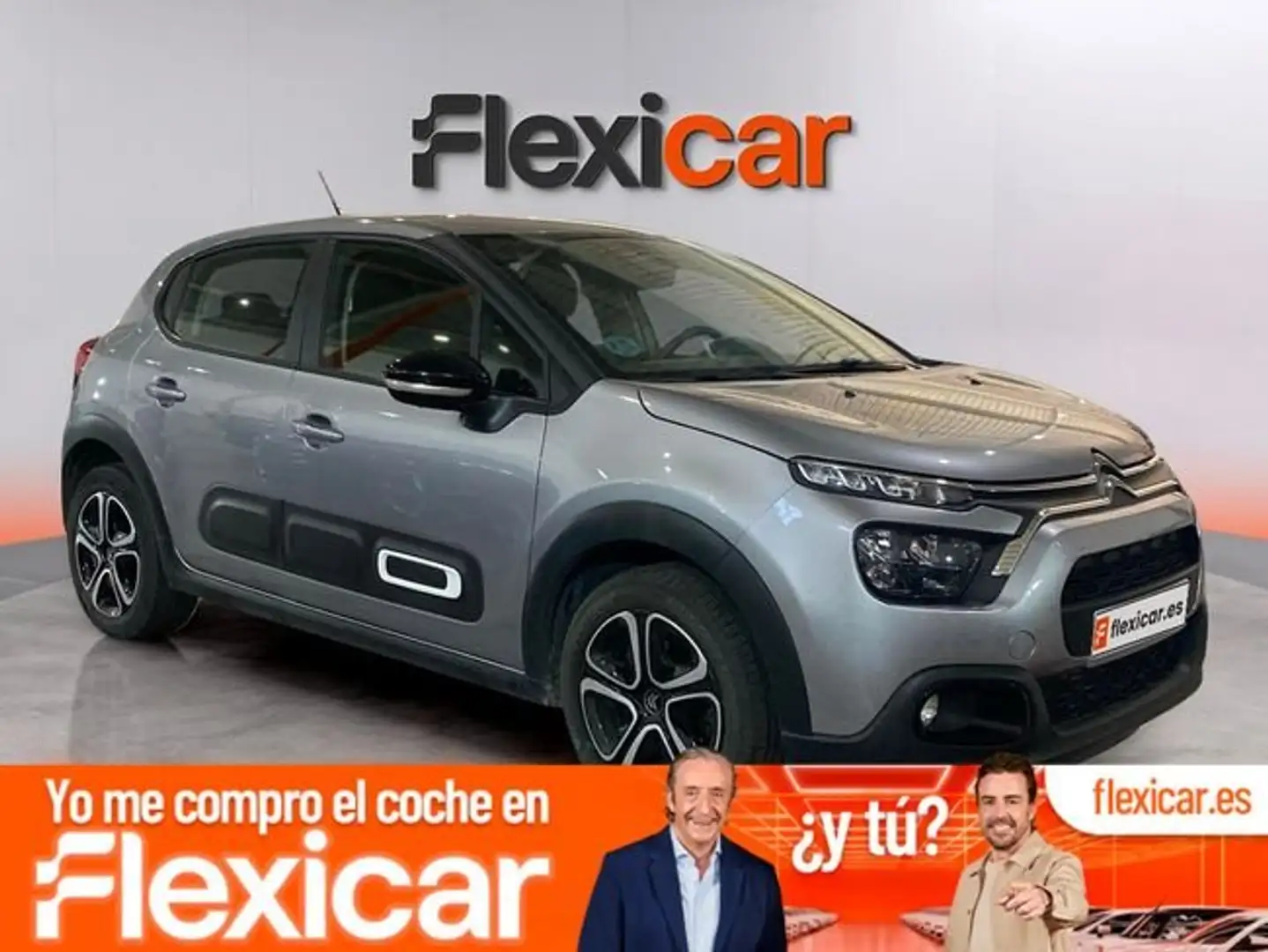 Citroen C3 PureTech 60KW (83CV) Plus Gris - 1