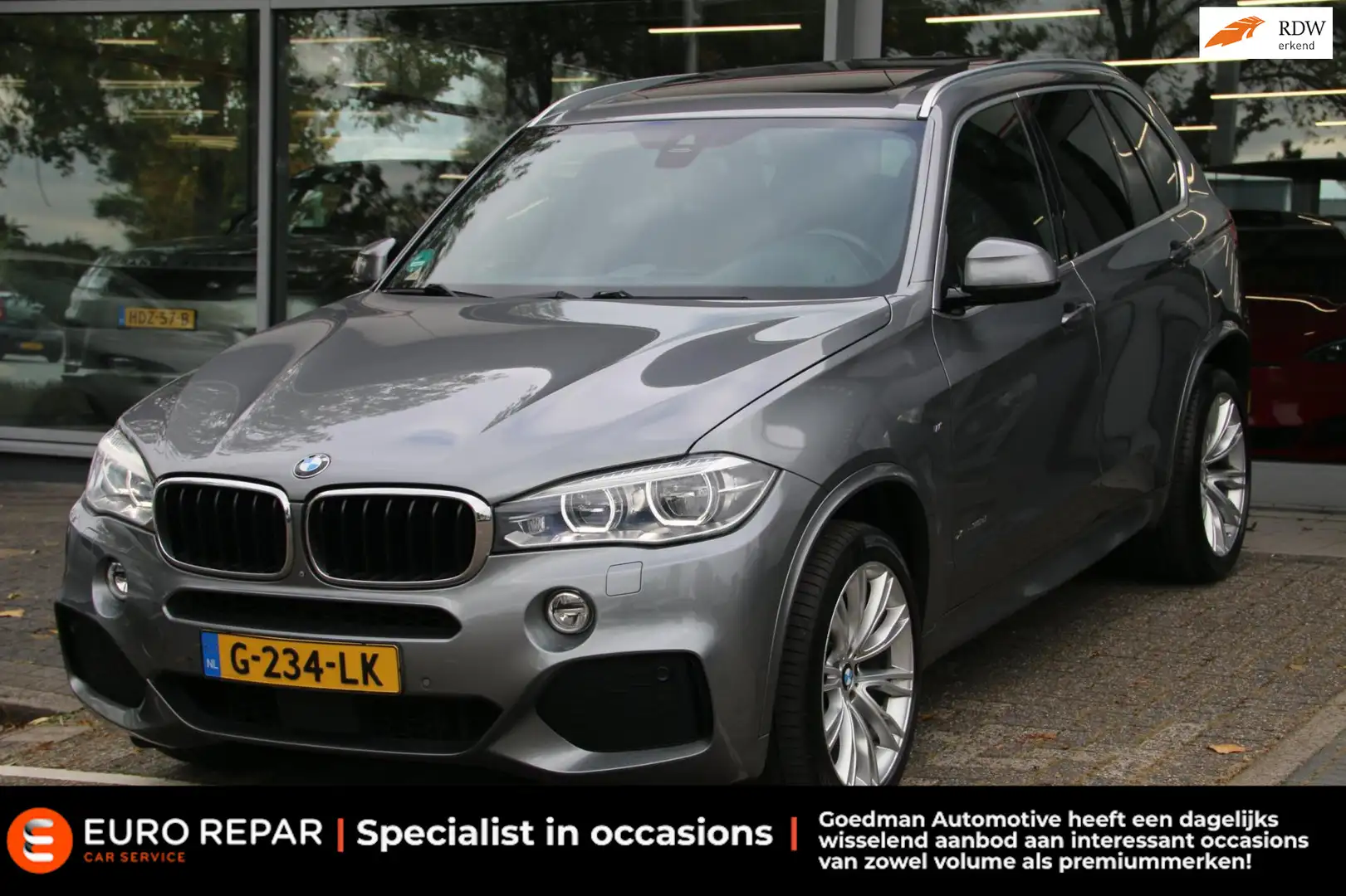 BMW X5 XDrive30d High Executive M-PAKKET PANO-DAK! Gris - 1