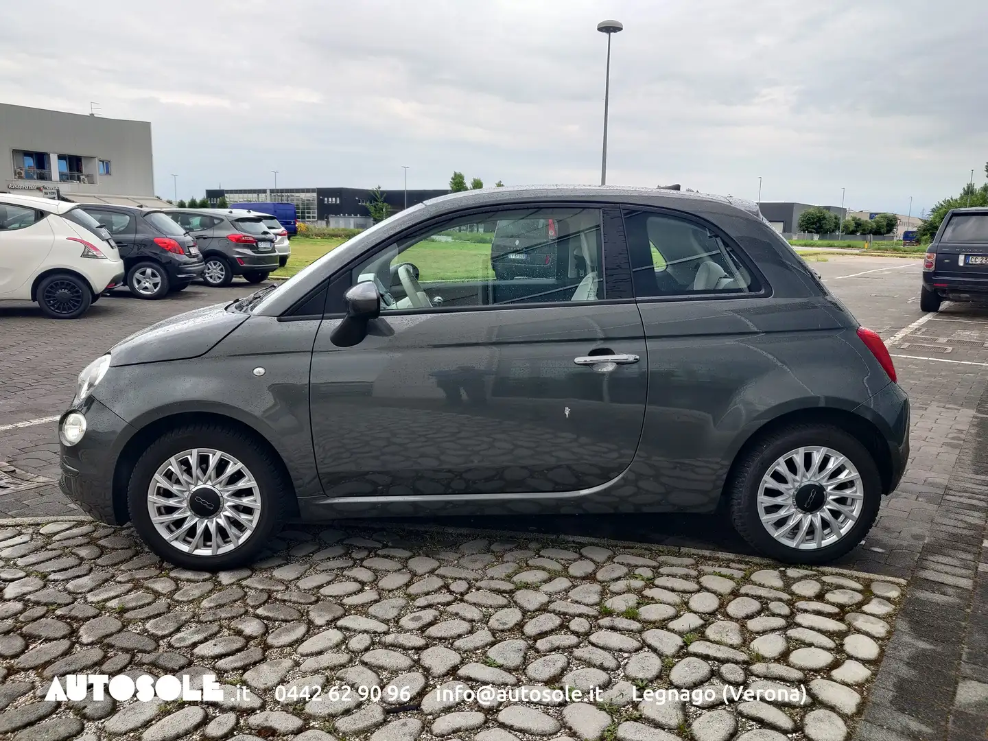 Fiat 500 1.2 Lounge Easypower Gpl 69cv Grigio - 2