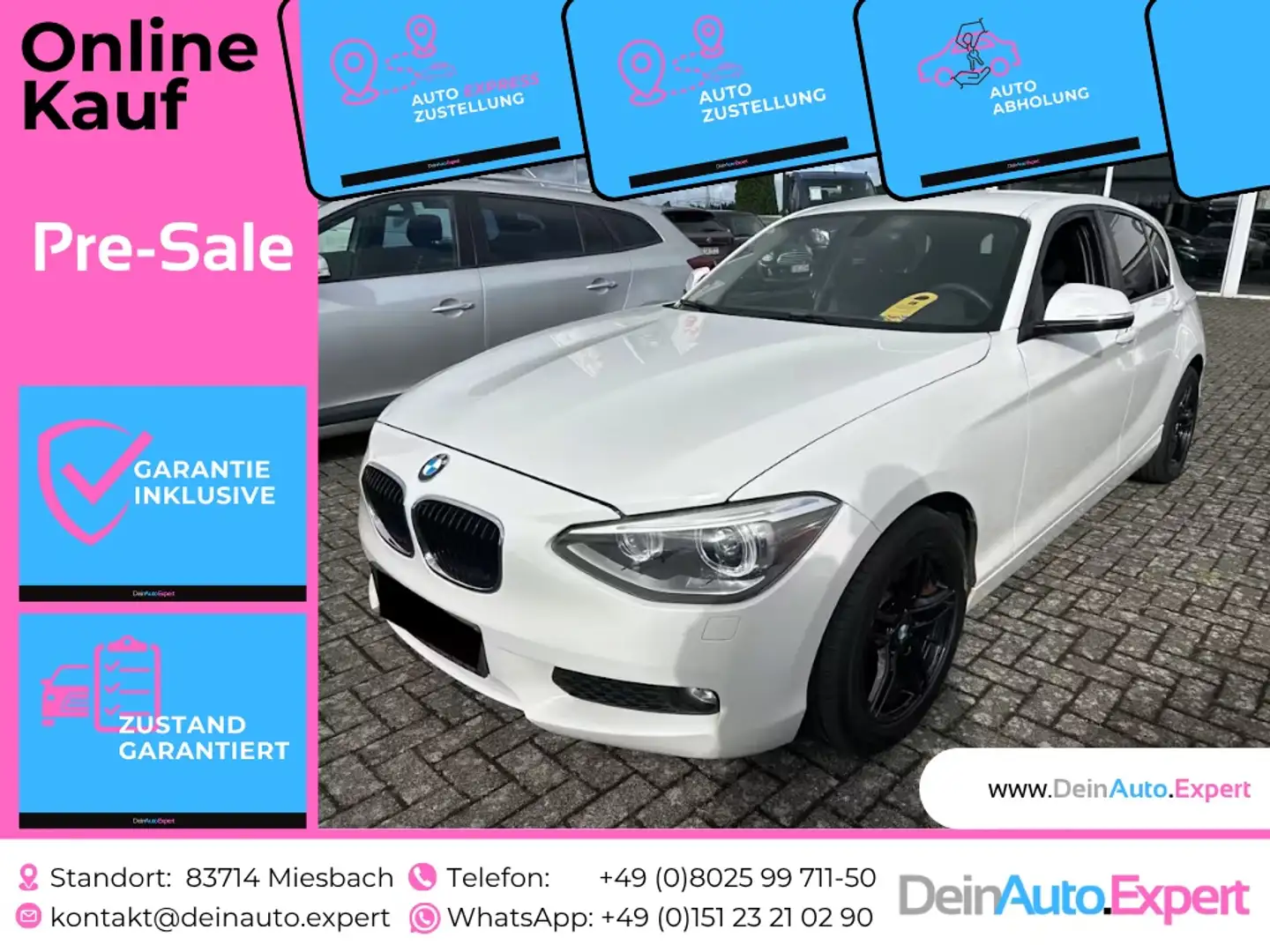 BMW 116 116 i *PDC*XENON*HU & Service NEU!!!* Blanco - 1