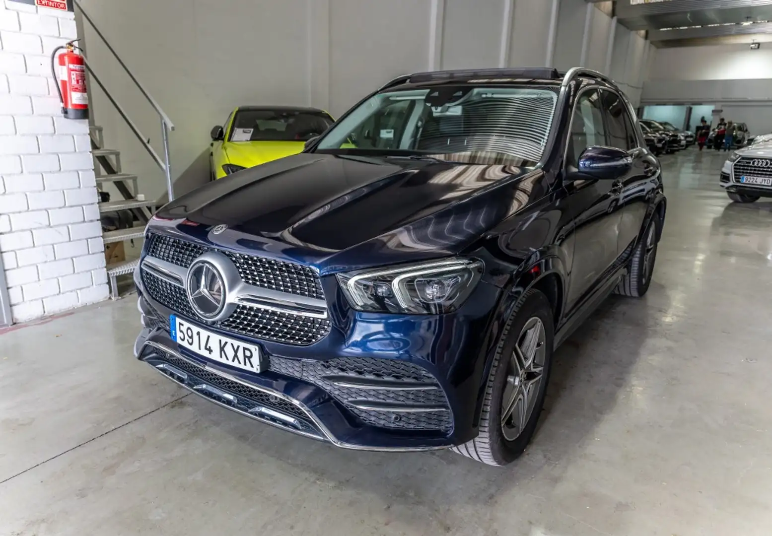 Mercedes-Benz GLE 300 300d 4Matic Aut. Bleu - 1