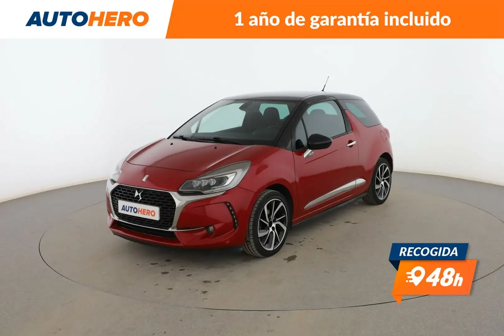 DS Automobiles DS 3 1.6BlueHDi S&S Style 100 Rojo - 1