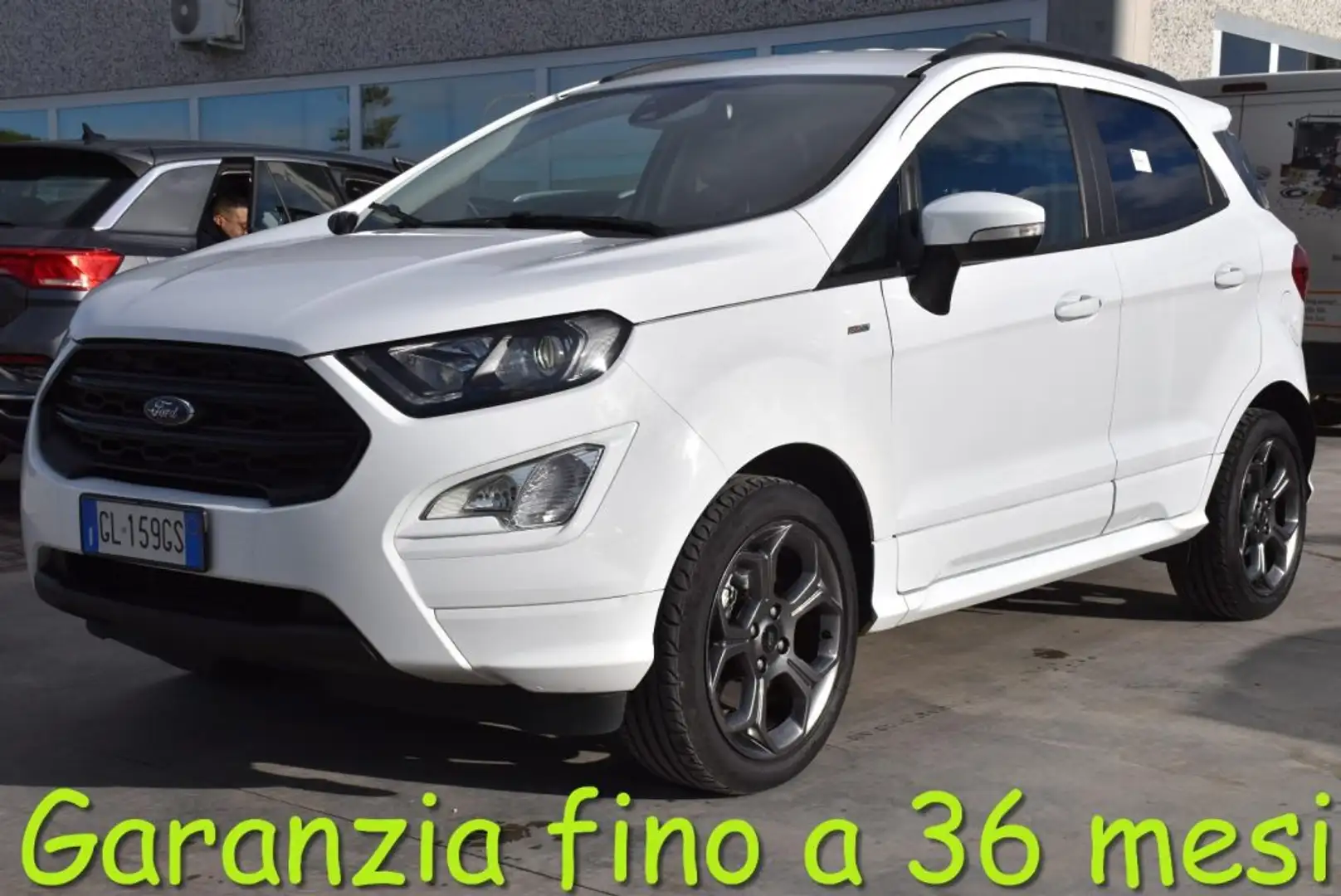 Ford EcoSport 1.0 EcoBoost 125 CV Start&Stop ST-Line Blanc - 1