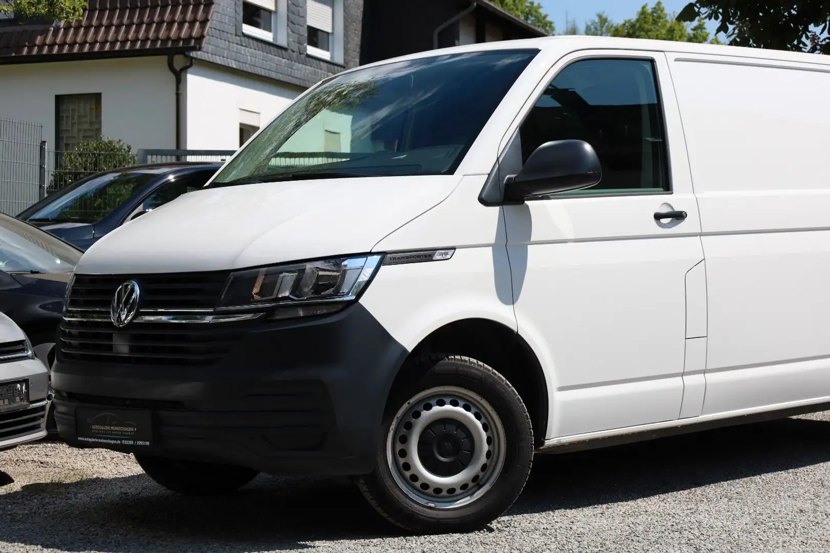 Volkswagen T6 Transporter T6.1 Transporter 2.0TDI/AHK/LKW/KLIMA/3-Sitze/L2 Blanc - 2