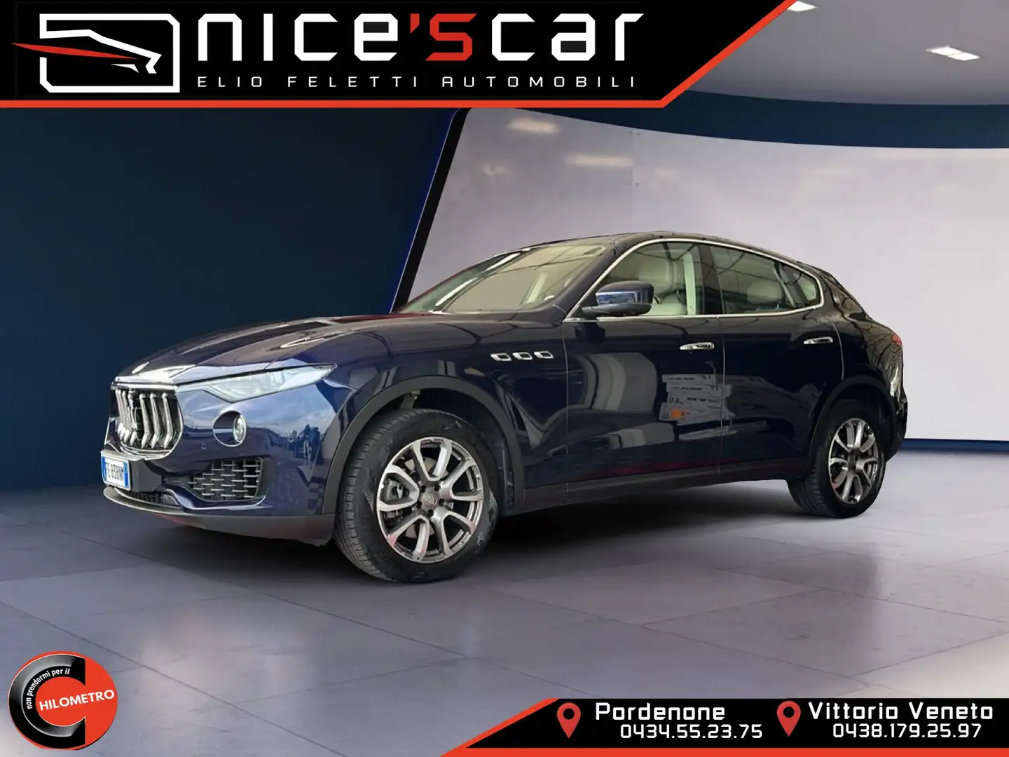 Maserati Levante Levante V6 Diesel AWD Bleu - 1