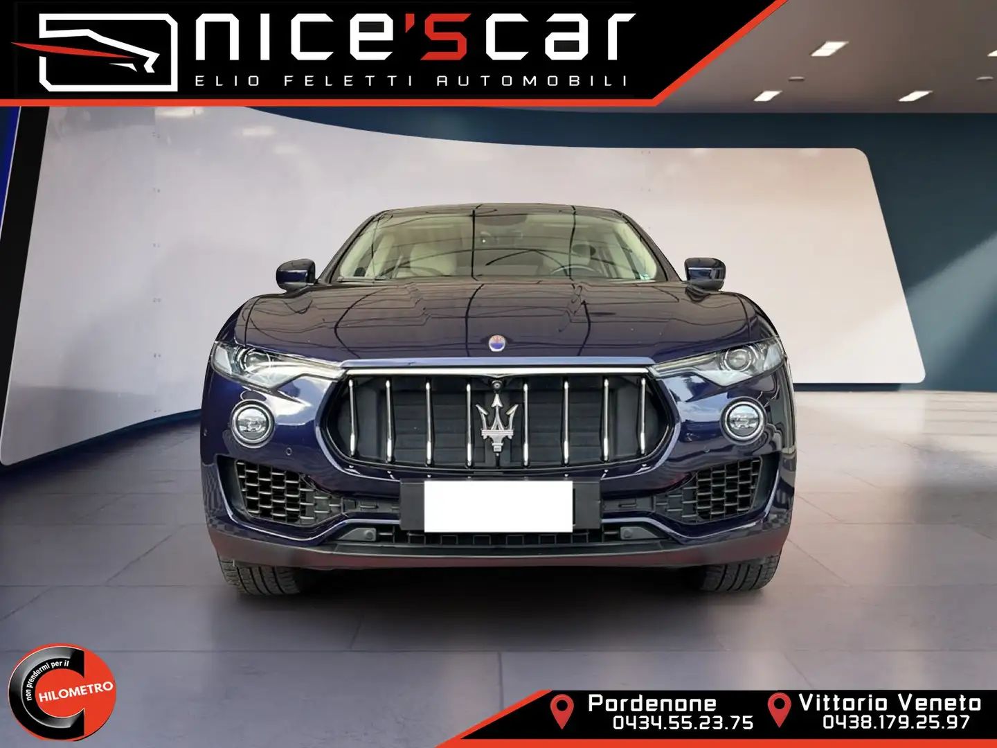 Maserati Levante Levante V6 Diesel AWD Bleu - 2