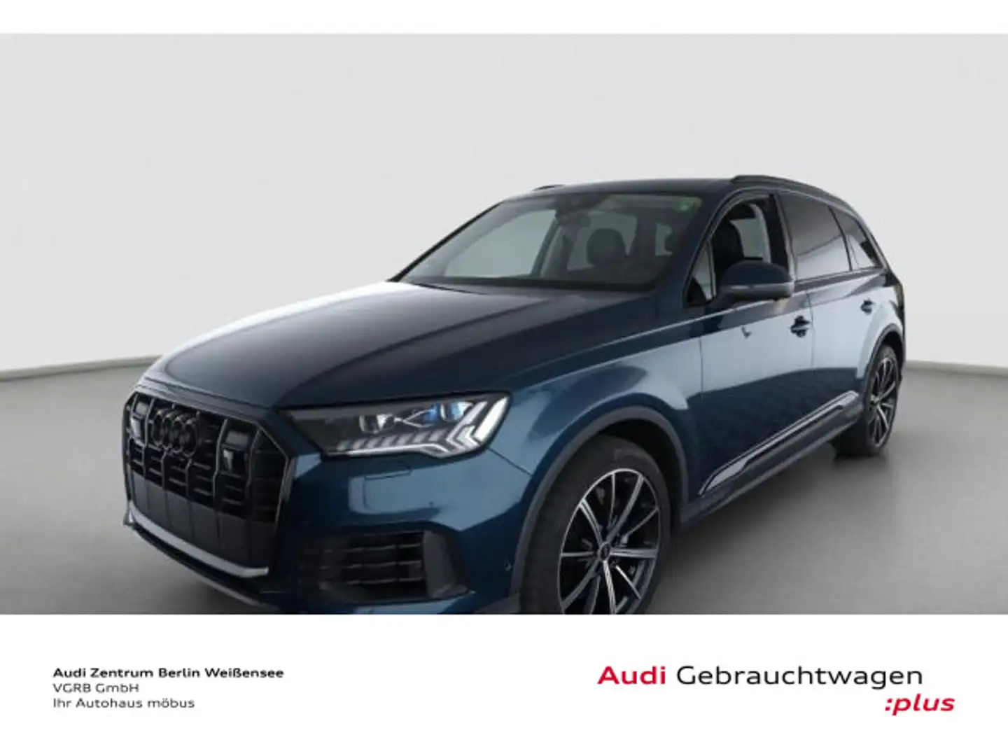 Audi Q7 55 TFSI TIPT*QUA*LED*360*HUD*STAND*LUFT*AHK** Blau - 2